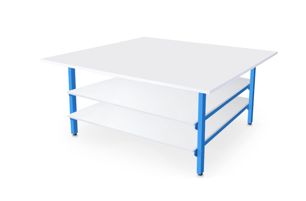 FlexyTable End Cutter Bottom Shelves