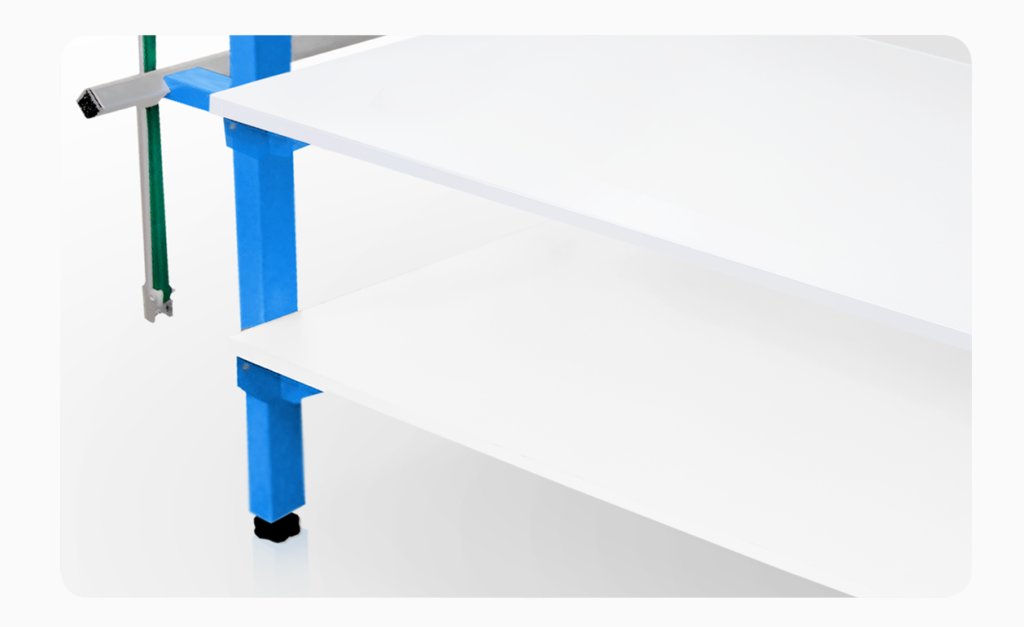 Spreading Table Cutmaster Bottom Shelves